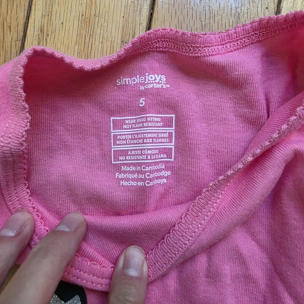 Simple Joys Pj Tops - Picture 3 of 6